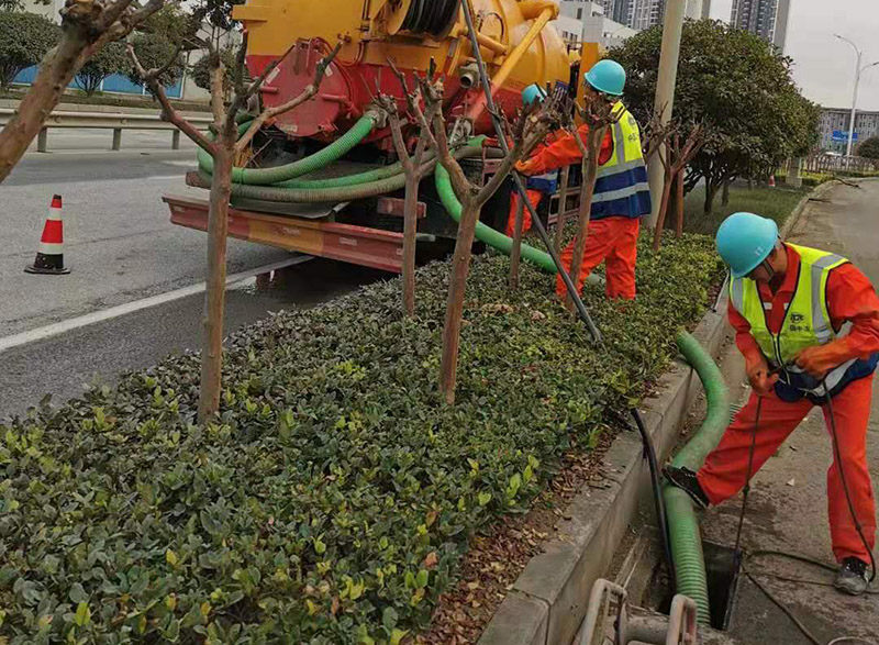 梁河市政管道清淤